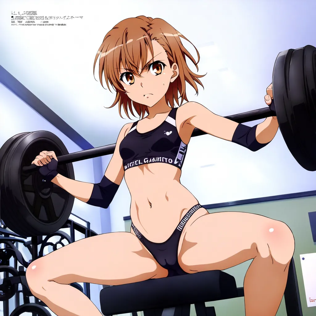 laesbkt Misaka Mikoto Workout Wallpaper 12 NO R18 - Image 197