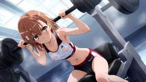 laesbkt Misaka Mikoto Workout Wallpaper 12 NO R18 - Page 101
