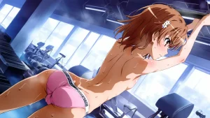 laesbkt Misaka Mikoto Workout Wallpaper 12 NO R18 - Page 104