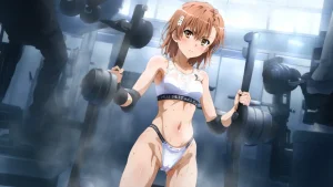 laesbkt Misaka Mikoto Workout Wallpaper 12 NO R18 - Page 110