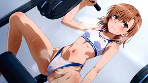 laesbkt Misaka Mikoto Workout Wallpaper 12 NO R18 - Page 117