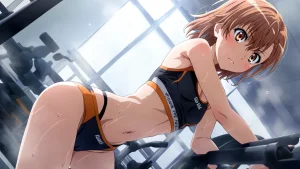 laesbkt Misaka Mikoto Workout Wallpaper 12 NO R18 - Page 123