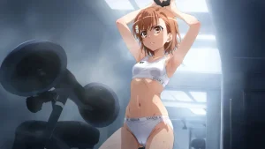 laesbkt Misaka Mikoto Workout Wallpaper 12 NO R18 - Page 127