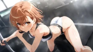 laesbkt Misaka Mikoto Workout Wallpaper 12 NO R18 - Page 132