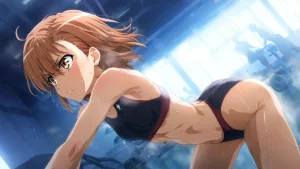 laesbkt Misaka Mikoto Workout Wallpaper 12 NO R18 - Page 15