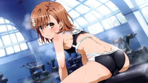 laesbkt Misaka Mikoto Workout Wallpaper 12 NO R18 - Page 153