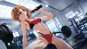 laesbkt Misaka Mikoto Workout Wallpaper 12 NO R18 - Page 165