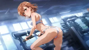 laesbkt Misaka Mikoto Workout Wallpaper 12 NO R18 - Page 168