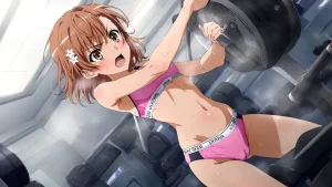 laesbkt Misaka Mikoto Workout Wallpaper 12 NO R18 - Page 17