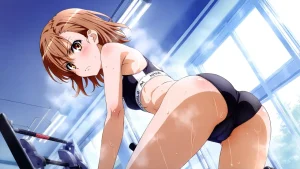 laesbkt Misaka Mikoto Workout Wallpaper 12 NO R18 - Page 186