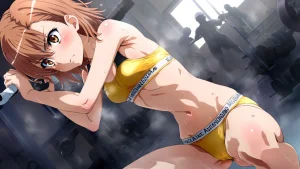 laesbkt Misaka Mikoto Workout Wallpaper 12 NO R18 - Page 192