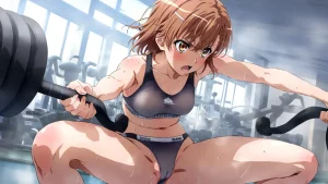 laesbkt Misaka Mikoto Workout Wallpaper 12 NO R18 - Page 195