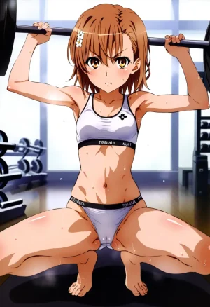 laesbkt Misaka Mikoto Workout Wallpaper 12 NO R18 - Page 198