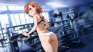 laesbkt Misaka Mikoto Workout Wallpaper 12 NO R18 - Page 42