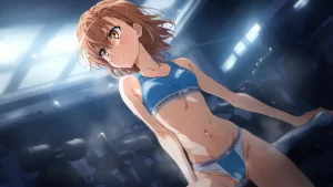 laesbkt Misaka Mikoto Workout Wallpaper 12 NO R18 - Page 47