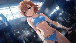 laesbkt Misaka Mikoto Workout Wallpaper 12 NO R18 - Page 5