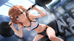 laesbkt Misaka Mikoto Workout Wallpaper 12 NO R18 - Page 53