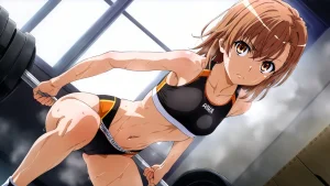 laesbkt Misaka Mikoto Workout Wallpaper 12 NO R18 - Page 60