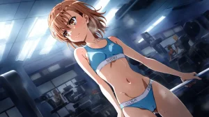 laesbkt Misaka Mikoto Workout Wallpaper 12 NO R18 - Page 61