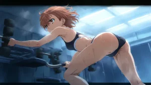 laesbkt Misaka Mikoto Workout Wallpaper 12 NO R18 - Page 71
