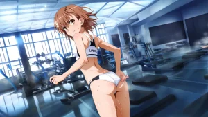 laesbkt Misaka Mikoto Workout Wallpaper 12 NO R18 - Page 83