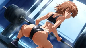 laesbkt Misaka Mikoto Workout Wallpaper 12 NO R18 - Page 85