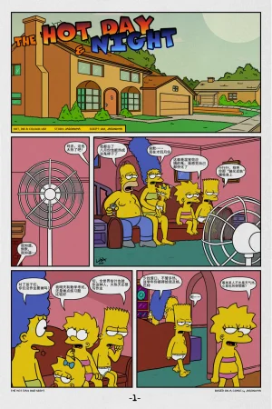 Lakikoopax The Hot Day and Night The SimpsonsChinese - Page 2