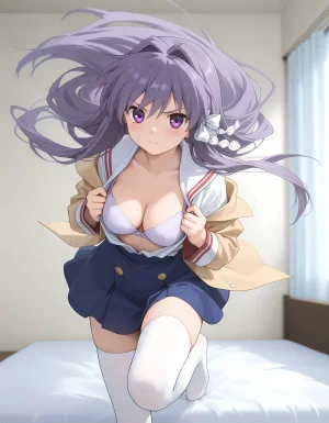 langust022 Fujibayashi Kyou Clannad 356P - Page 44