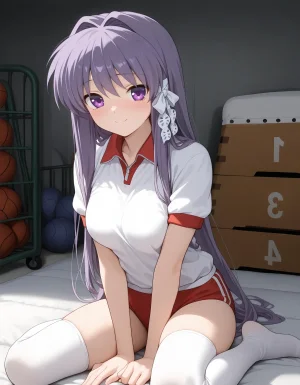 langust022 Fujibayashi Kyou Clannad 356P - Page 6