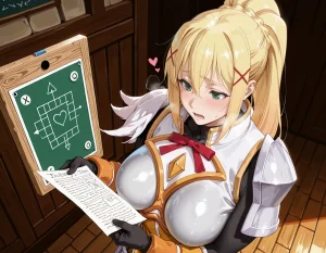 Lanmon Alダクネス - Darkness - KonoSuba Gods Blessing on This Wonderful World 295pAI - Page 135