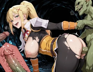 Lanmon Alダクネス - Darkness - KonoSuba Gods Blessing on This Wonderful World 295pAI - Page 170