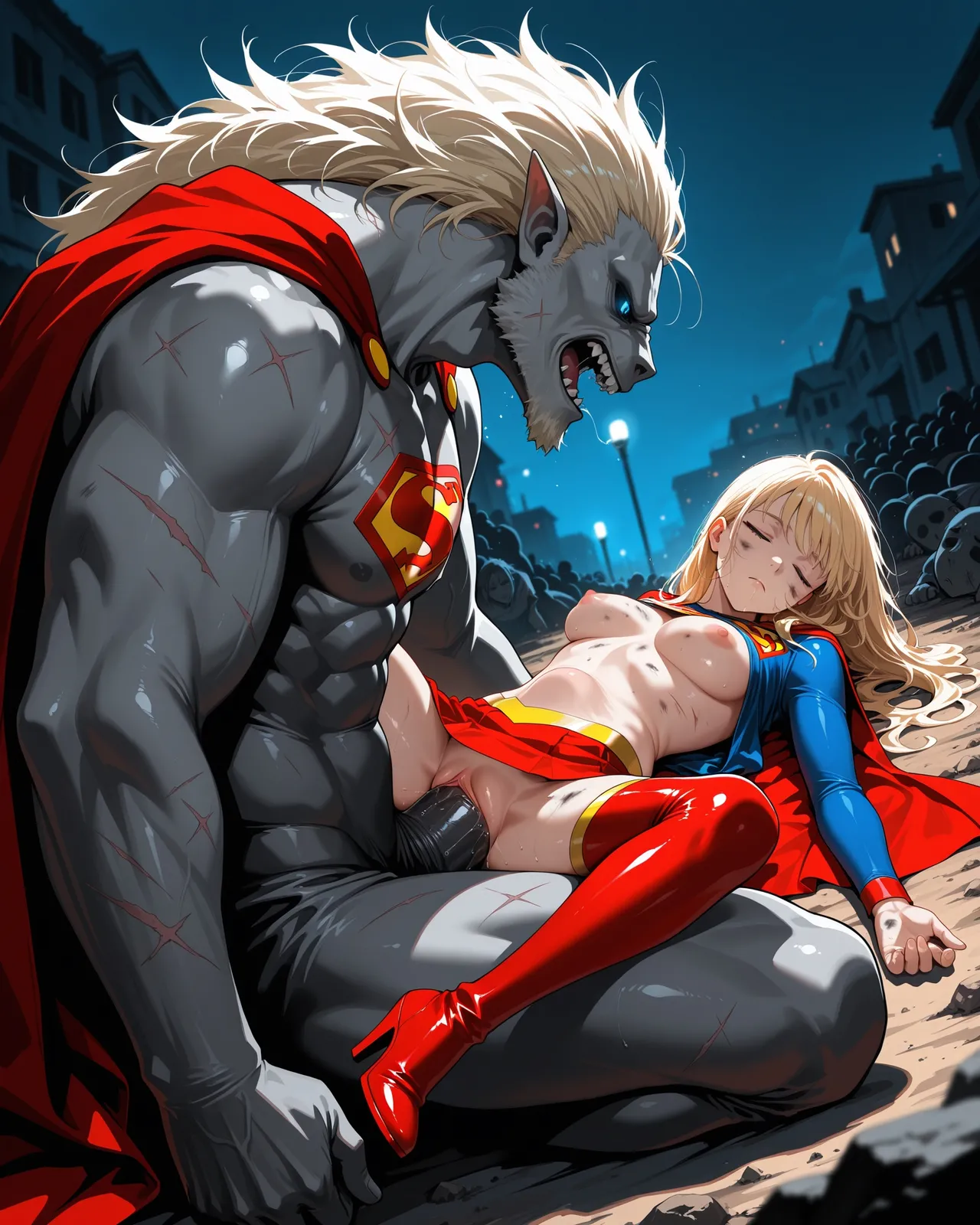 Lanmon -Super girl 178pPatreon - Image 63