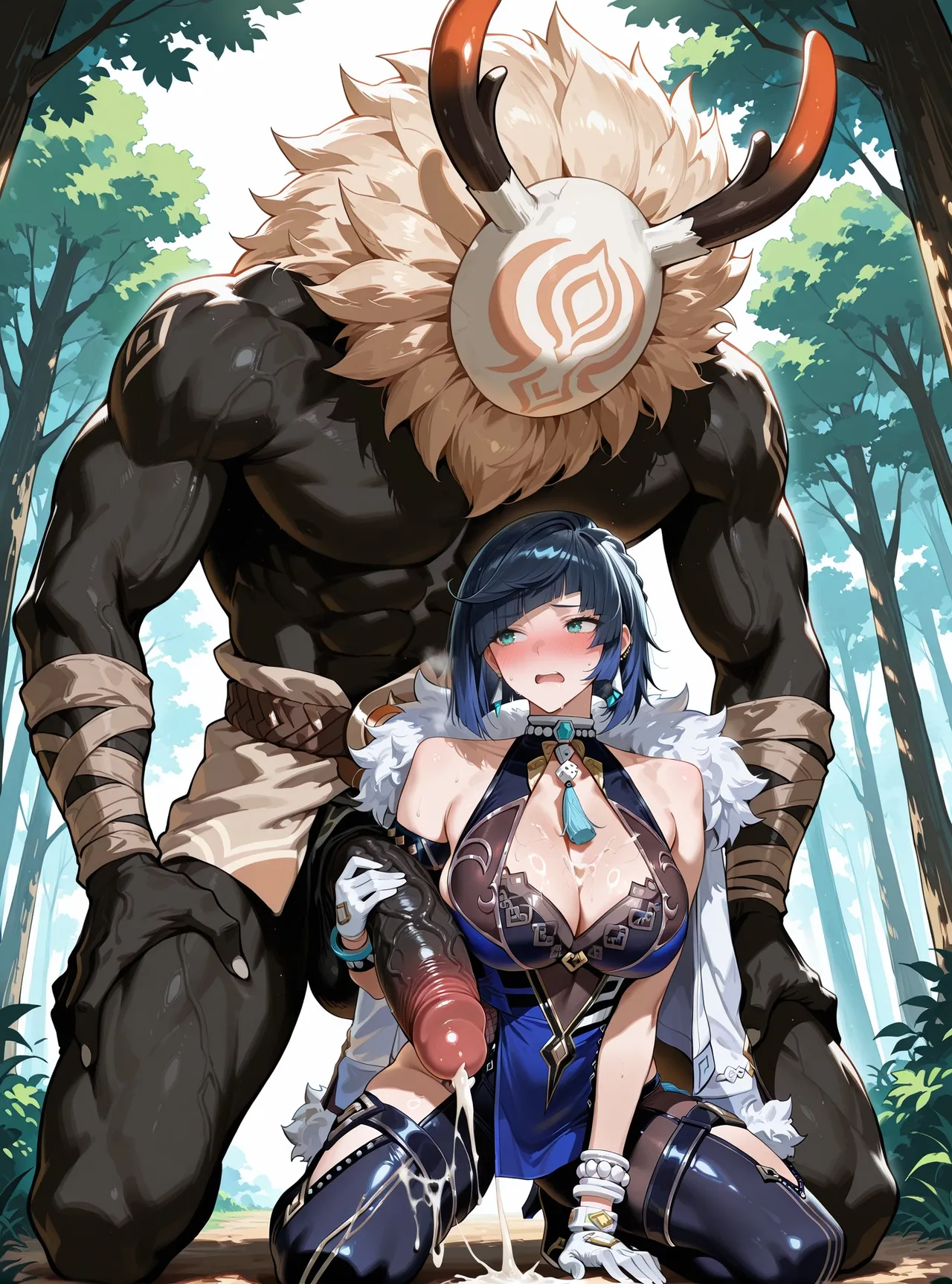 Lanmon -Ye Lan Genshin impact 297pPatreon - Image 14