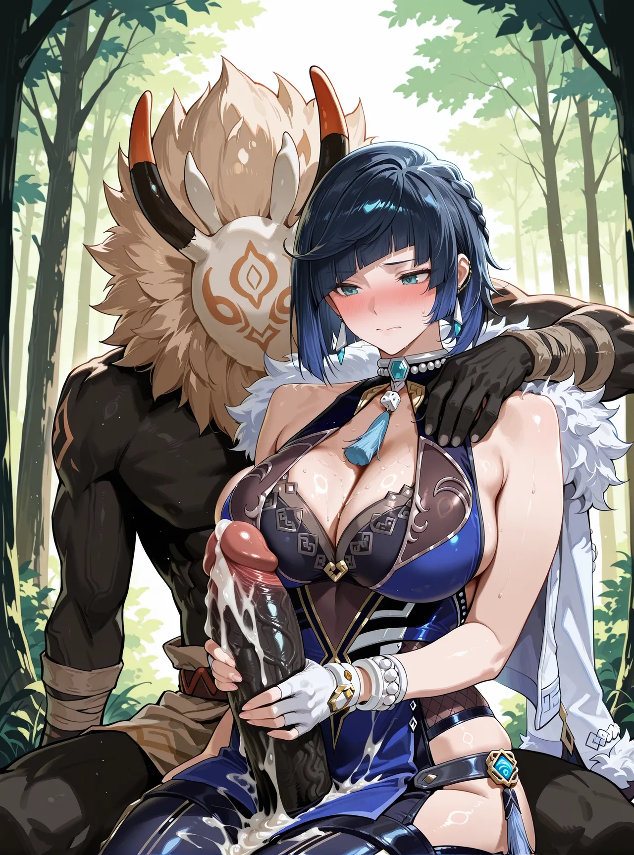 Lanmon -Ye Lan Genshin impact 297pPatreon - Image 15