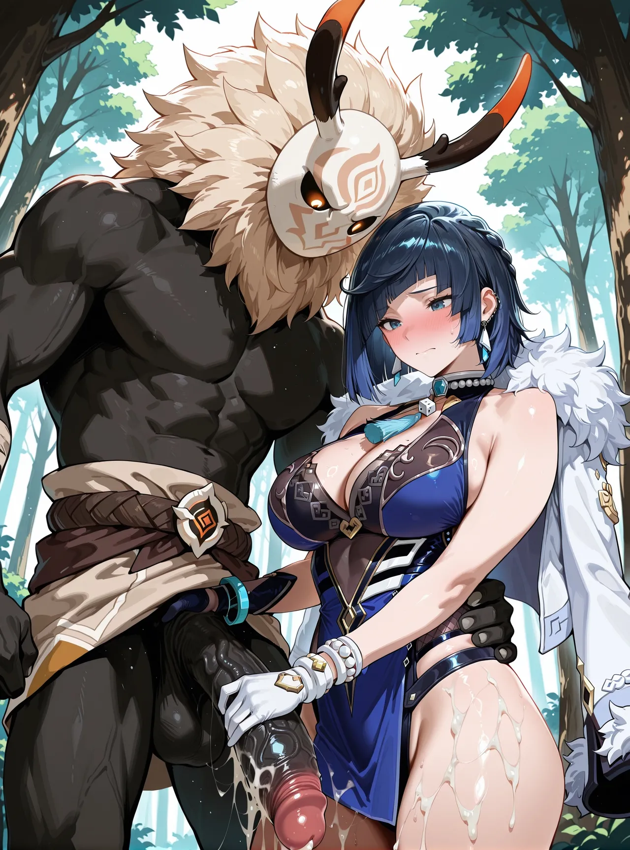 Lanmon -Ye Lan Genshin impact 297pPatreon - Image 17