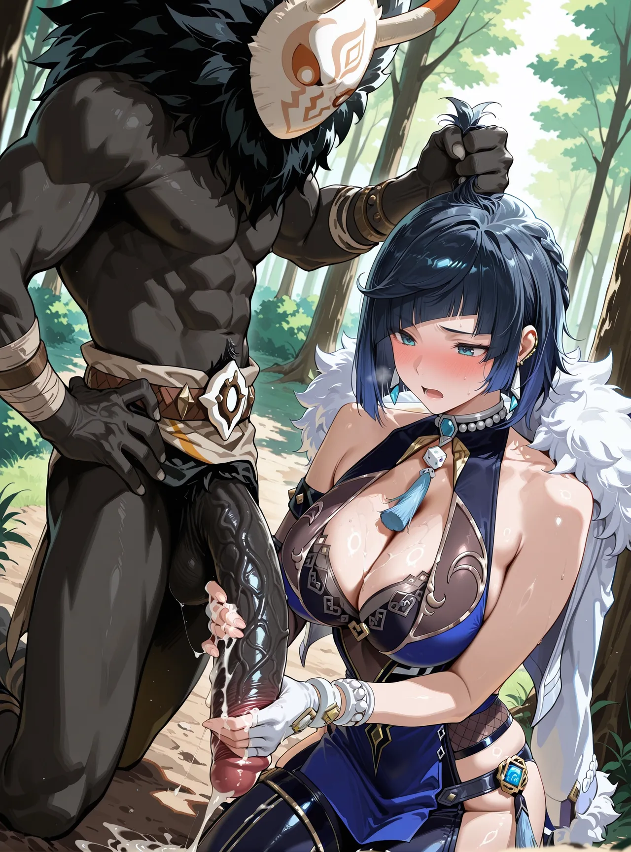 Lanmon -Ye Lan Genshin impact 297pPatreon - Image 20