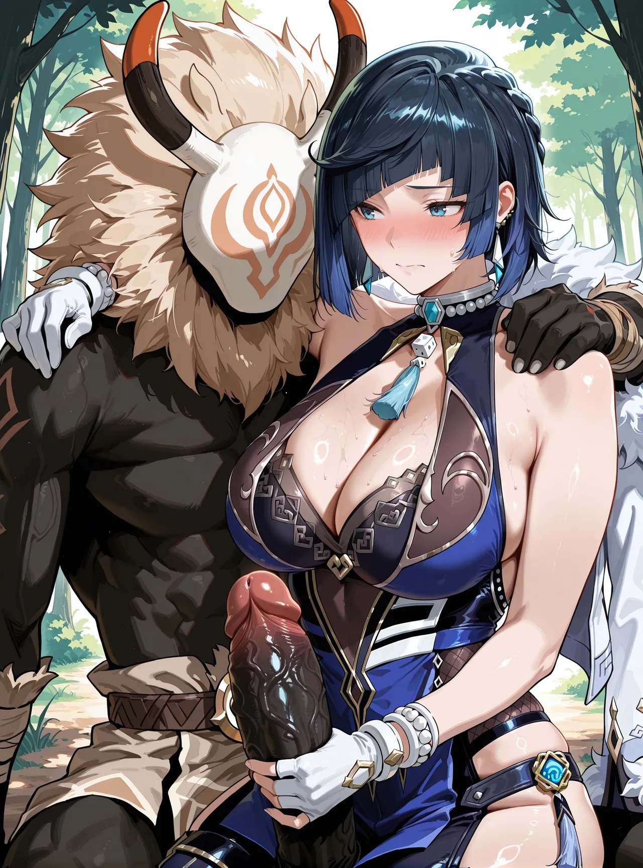 Lanmon -Ye Lan Genshin impact 297pPatreon - Image 22