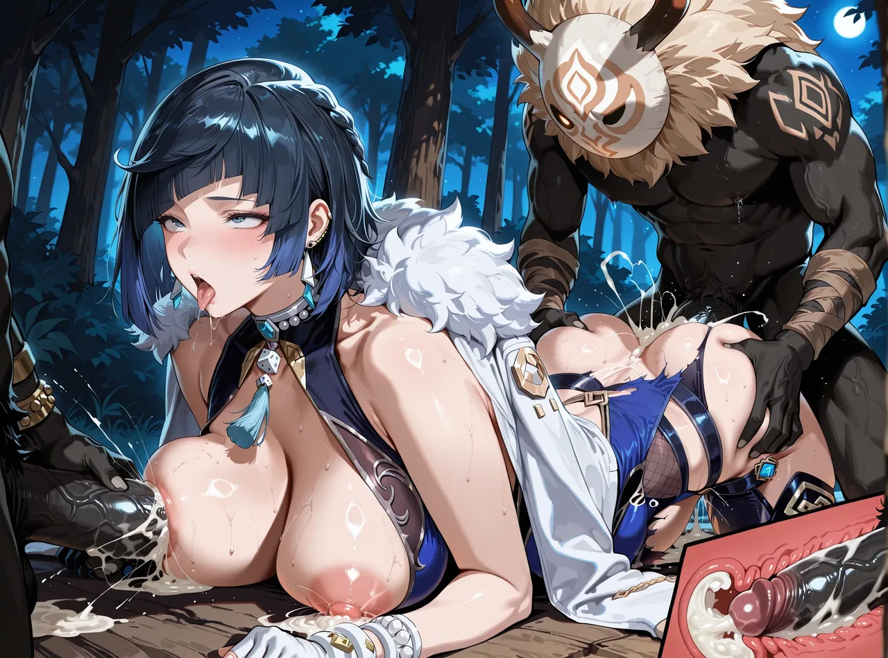 Lanmon -Ye Lan Genshin impact 297pPatreon - Image 264