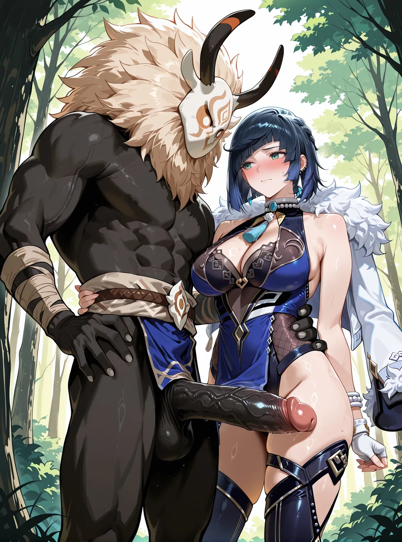 Lanmon -Ye Lan Genshin impact 297pPatreon - Image 6