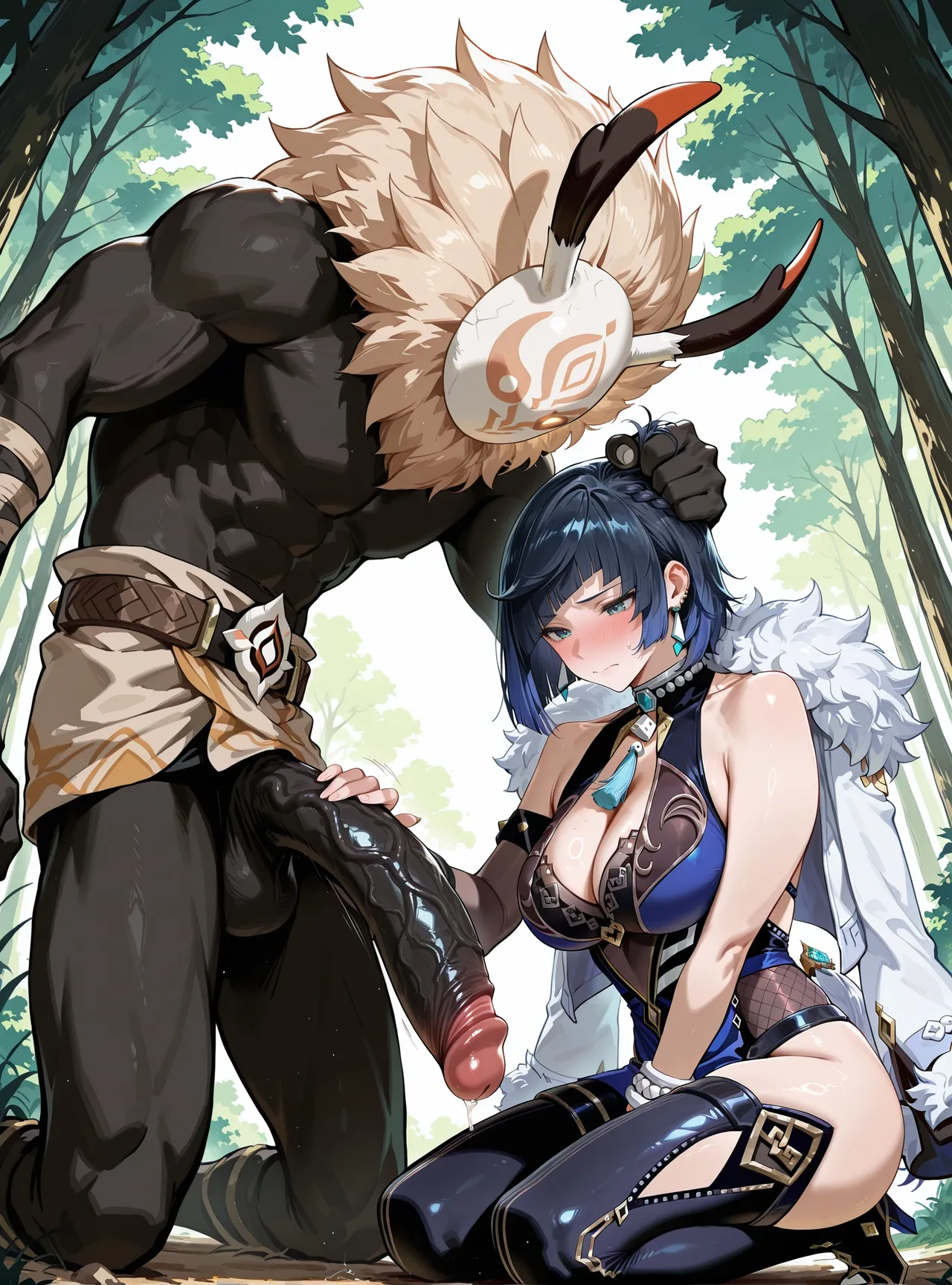 Lanmon -Ye Lan Genshin impact 297pPatreon - Image 8