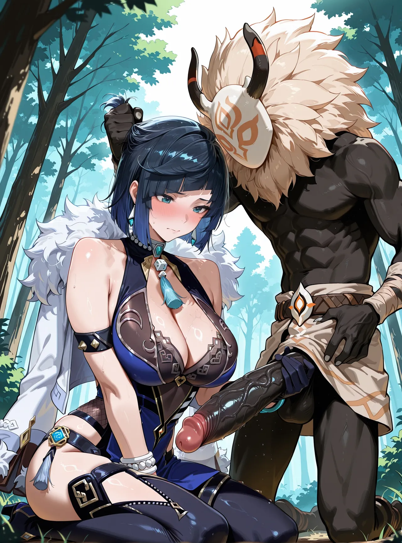 Lanmon -Ye Lan Genshin impact 297pPatreon - Image 9