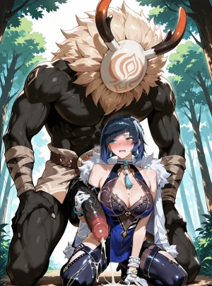 Lanmon -Ye Lan Genshin impact 297pPatreon - Page 14