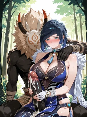 Lanmon -Ye Lan Genshin impact 297pPatreon - Page 15