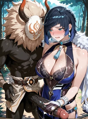 Lanmon -Ye Lan Genshin impact 297pPatreon - Page 16