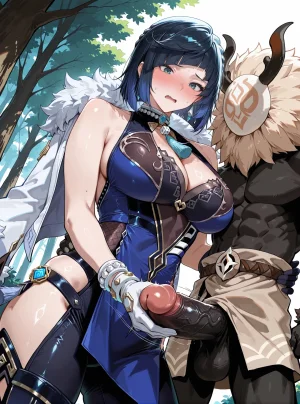 Lanmon -Ye Lan Genshin impact 297pPatreon - Page 5