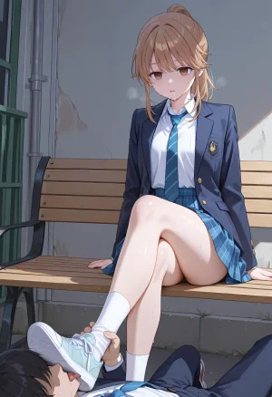 Laoyeh Haru Aomi legs - Page 11