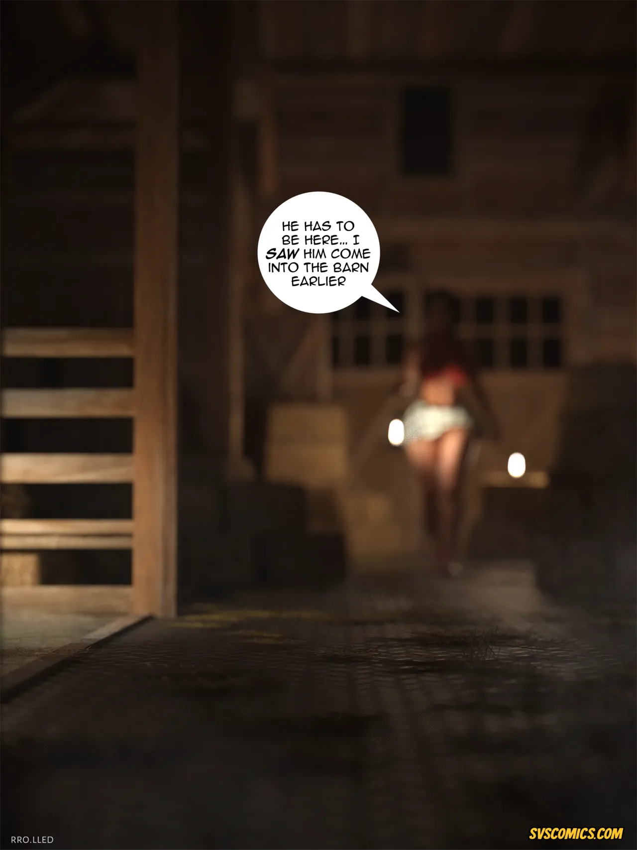 Lara Croft Blacked In The Barn Ongoing - Image 3