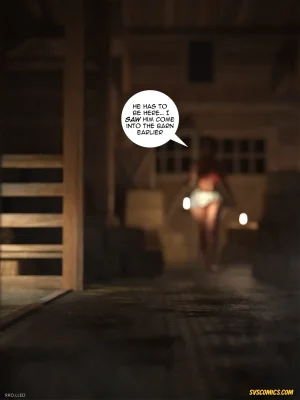 Lara Croft Blacked In The Barn Ongoing - Page 3