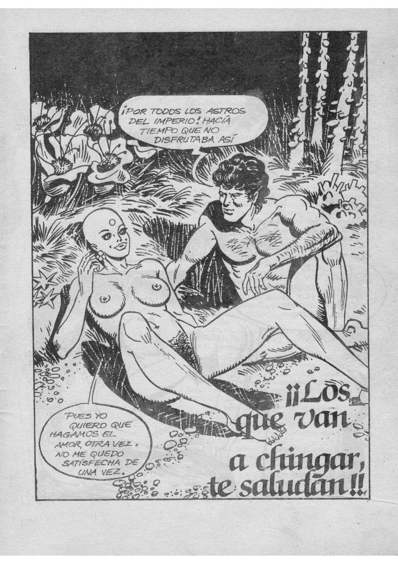 Las Eroticas Aventuras de Corsican Sexpace - N7 - Los que van a chingar, te saludan Spanish - Image 3