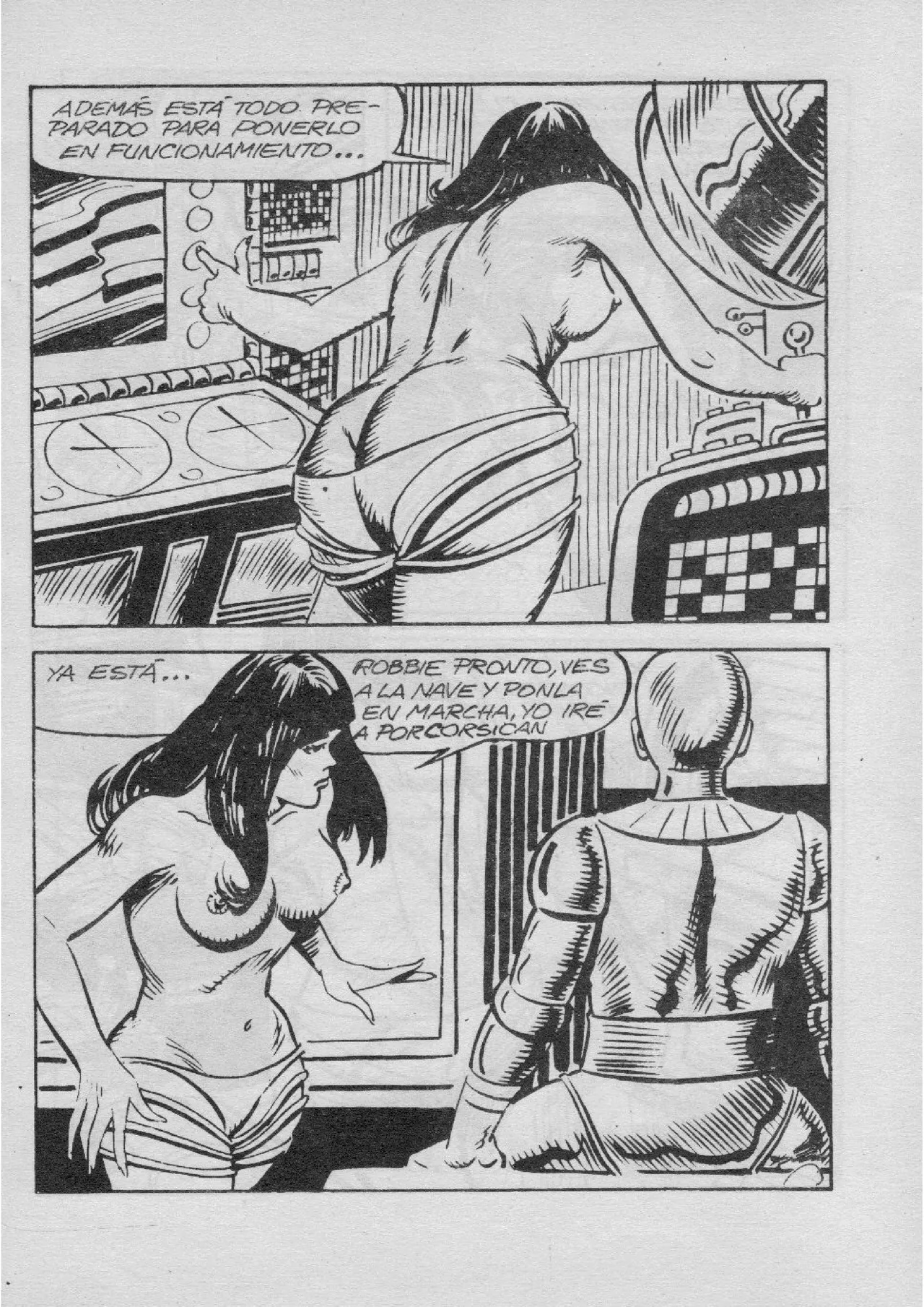 Las Eroticas Aventuras de Corsican Sexpace - N7 - Los que van a chingar, te saludan Spanish - Image 38